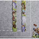 Kép 12/14 - Feltekerhető puzzle szőnyeg 115 x 67 cm