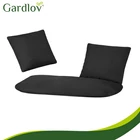 Kép 1/11 - Dupla hintaágy párnaszett – 3 részes fekete