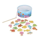 Kép 2/6 - Fából készült horgász játék