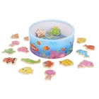 Kép 3/6 - Fából készült horgász játék