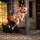 Kép 11/12 - Műanyag kerti hinta - kerek