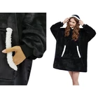 Kép 7/10 - XXL pulóver fekete