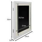 Kép 2/21 - Kruzzel Art képkeret - fehér 