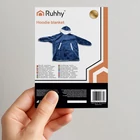 Kép 2/8 - Óriás sötétkék kapucnis pulóver