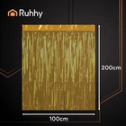 Kép 2/7 - Dekoratív függöny 2x1m arany