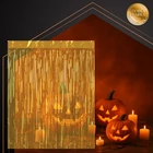 Kép 3/7 - Dekoratív függöny 2x1m arany