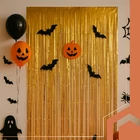 Kép 5/7 - Dekoratív függöny 2x1m arany