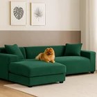 Kép 7/15 - Kanapéhuzat 190-230cm zöld