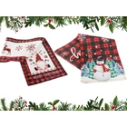 Kép 2/10 - Karácsonyi asztali futó 180x32cm