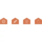 Kép 7/7 - Ruhhy műfenyő girland 2.7 m 