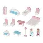 Kép 14/14 - Kruzzel Fa babaház