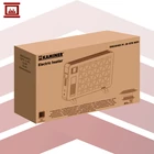 Kép 2/12 - Elektromos fűtőtest - fekete