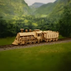 Kép 9/10 - 3D fa gőzmozdony puzzle