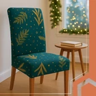Kép 7/8 - Karácsonyi székhuzat - Zöld