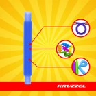 Kép 4/6 - Színes rugalmas csövek - 10 db-os készlet