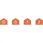 Kép 8/8 - Karácsonyi lámpa - Fehér