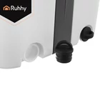 Kép 10/36 - Kétkamrás felmosó szett 11 L vödörrel és mopfejekkel