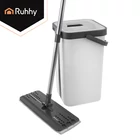 Kép 21/36 - Kétkamrás felmosó szett 11 L vödörrel és mopfejekkel