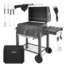 Kép 12/17 -  Kerti grill fedővel 114x67x120cm