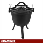 Kép 10/21 - Zománcozott öntöttvas bogrács 8 L