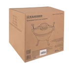 Kép 2/21 - Zománcozott öntöttvas bogrács 8 L