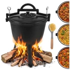 Kép 21/21 - Zománcozott öntöttvas bogrács 8 L