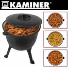 Kép 5/21 - Zománcozott öntöttvas bogrács 8 L