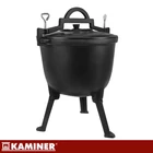 Kép 7/21 - Zománcozott öntöttvas bogrács 8 L