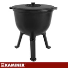 Kép 10/22 - Zománcozott öntöttvas bogrács 10L