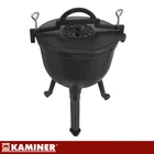 Kép 11/22 - Zománcozott öntöttvas bogrács 10L