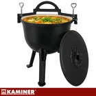 Kép 14/22 - Zománcozott öntöttvas bogrács 10L