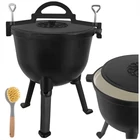 Kép 22/22 - Zománcozott öntöttvas bogrács 10L