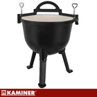 Kép 8/22 - Zománcozott öntöttvas bogrács 10L