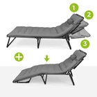 Kép 25/26 - Trizand Összecsukható kerti nyugágy