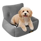 Kép 12/13 - Kutyaülés autóba S - 44x35x30cm 