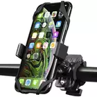 Kép 1/4 - Kerékpár mobiltelefon tartó 360°-os univerzális