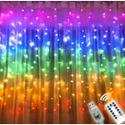 Kép 3/4 - LED fényfüggöny távirányítóval-színes