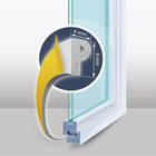 Kép 3/3 - Öntapadós ajtó- ablakszigetelő (P profil, 100 m, fehér 9 mm)