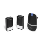 Kép 1/2 - Digitális elem- és vezeték nélküli csengő (fekete, Kinetic, dupla kültéri egységgel)