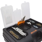 Kép 2/2 - 2 az 1-ben műanyag fúró + alkatrész tároló táska (15.7'' - 400 x 300 x 155 mm)