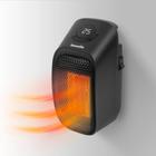Kép 1/5 - Mini hősugárzó (400W, LED kijelző, 230V, fekete)