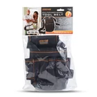 Kép 2/2 - Multifunkciós szerszámtartó öv - 15 x 20 x 10 cm - fekete