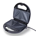 Kép 3/5 - Szendvicssütő 3 az 1-ben (800W, ezüst/fekete)