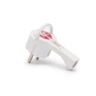 Kép 1/5 - Lengő dugó, 250V~50Hz / 16A, fehér, 90°-os