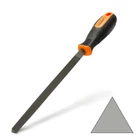 Kép 1/4 - Precíziós reszelő fémhez - háromszög alakú - kétszeres vágású - közepes durvaságó