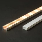 Kép 1/2 - LED alumínium profil takaró búra, opál, 1000 mm