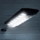 Kép 1/6 - Szolár fali reflektor - 520 SMD LED - 3000 lm - 20W - 4500 mAh - IP65