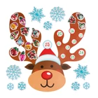 Kép 1/2 - Karácsonyi öntapadós falmatrica - adventi kalendárium