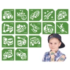 Kép 1/8 - Sablon szett - járművek - 15 db-os