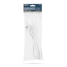 Kép 2/2 - Hálózati szerelhető tápkábel dugóval - 5 m kábellel - 3 x 1,5 mm² - fehér